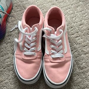 Vans pink size 3-gently worn